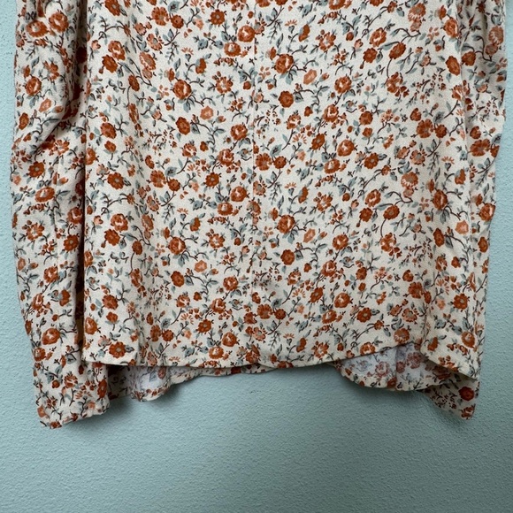 Reformation Rovino Floral Strappy Blouse in Fairy Size XL - Picture 10 of 14